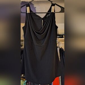 Womens size medium black sleeveless top by Tribal